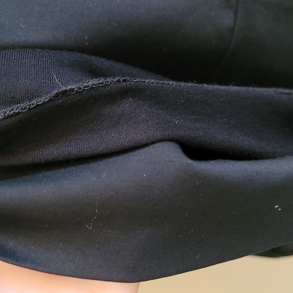 Helmut Lang Black Quell Jersey T-Shirt Mini Dress - Picture 9 of 9